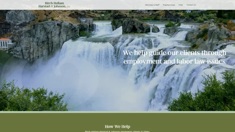 Birch Hallam Harstad and Johnson, LLC - Boise, ID - Attorney in Boise