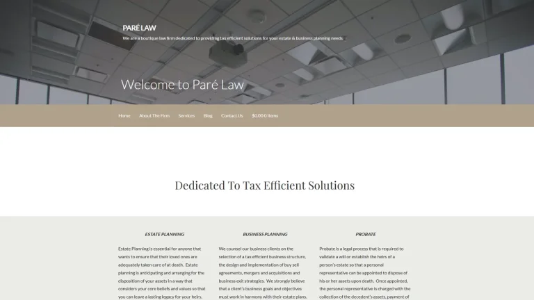 Paré Law, PLLC Boise, ID - Attorney in Boise