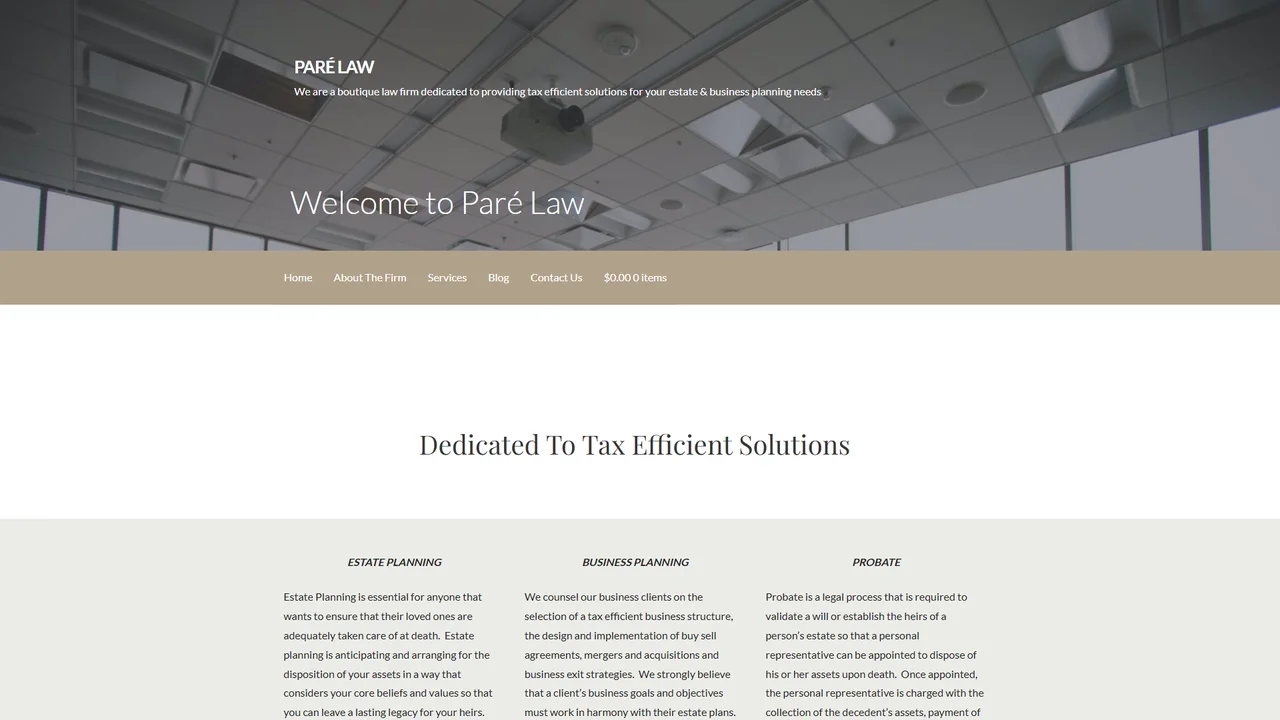Paré Law, PLLC Boise, ID office in Boise, Idaho