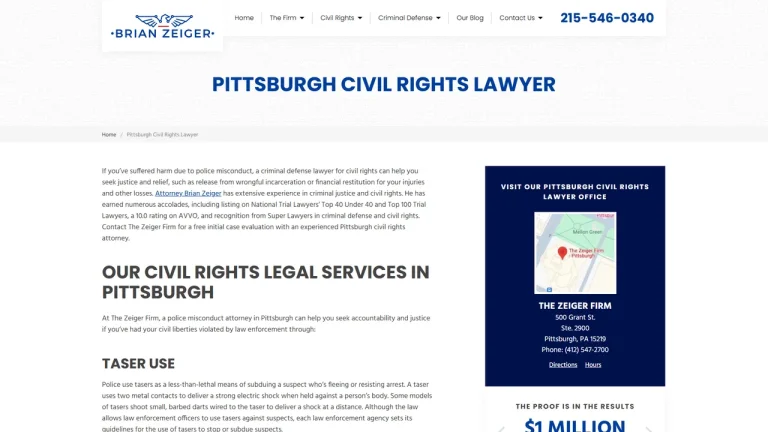 The Zeiger Firm - Pittsburgh, PA - Attorney in Pittsburgh