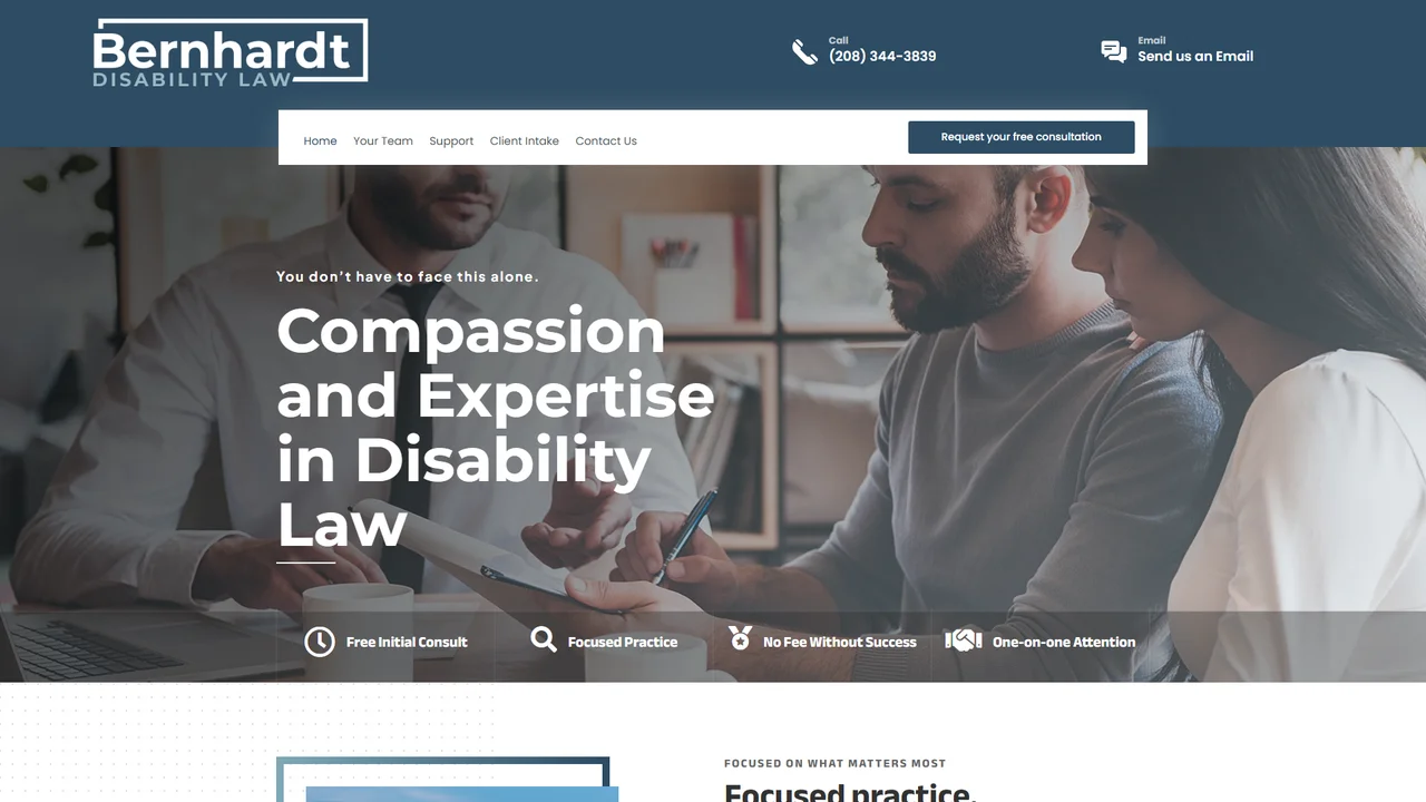 Bernhardt Disability Law - Boise, ID office in Boise, Idaho