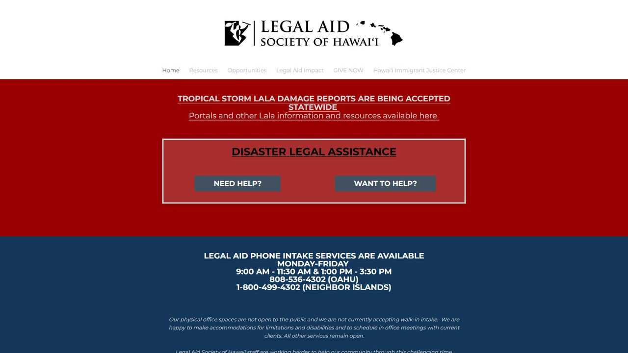 Legal Aid Society of Hawai'i - Honolulu, HI office in Honolulu, Hawaii