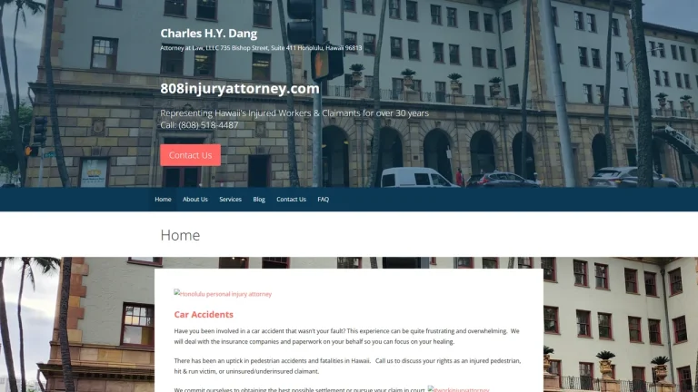 Dang Charles H Y - Honolulu, HI - Attorney in Honolulu