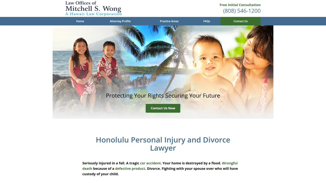 Mitchell S Wong Law Offices - Honolulu, HI office in Honolulu, Hawaii