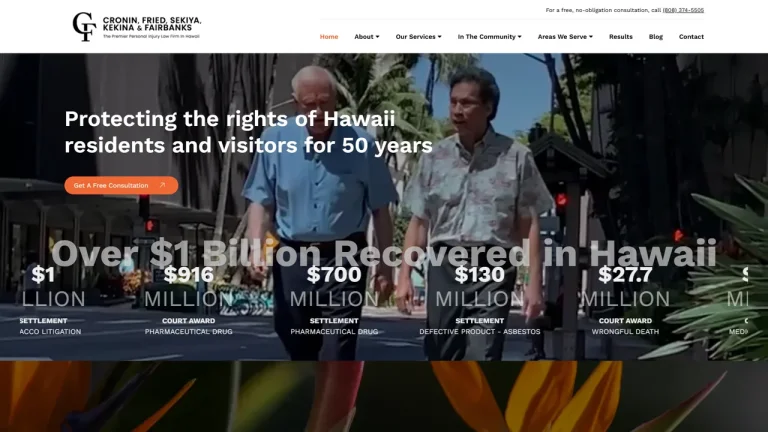Cronin, Fried, Sekiya, Kekina & Fairbanks - Honolulu, HI - Attorney in Honolulu