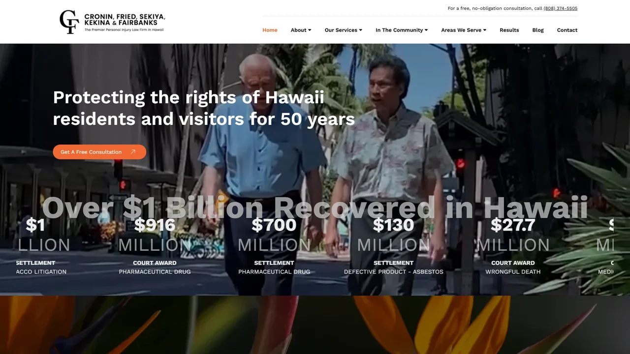 Cronin, Fried, Sekiya, Kekina & Fairbanks - Honolulu, HI office in Honolulu, Hawaii