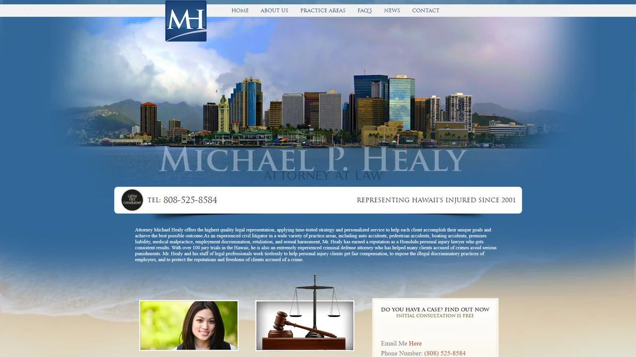 Michael P. Healy Attorney at Law - Honolulu, HI office in Honolulu, Hawaii