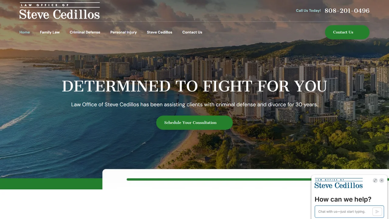 Law Offices of Steve Cedillos - Honolulu, HI office in Honolulu, Hawaii