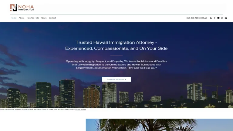 Noha Immigration Law - Honolulu, HI - Attorney in Honolulu