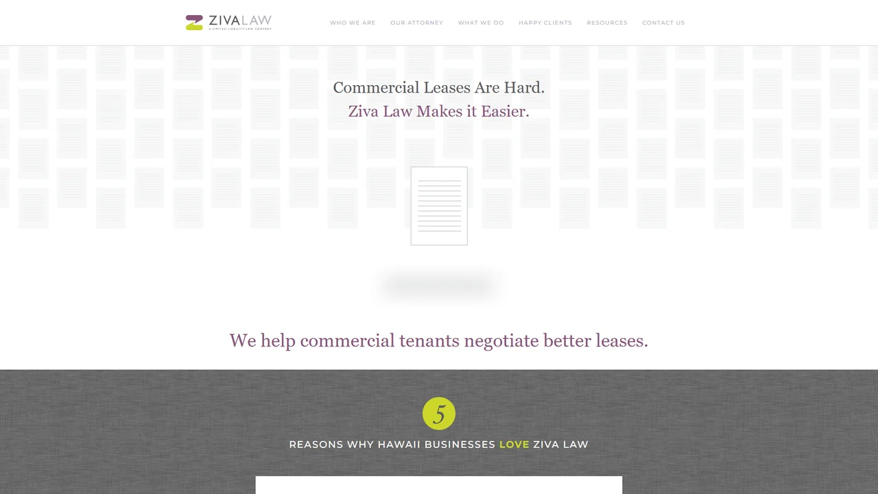 Ziva Law - Honolulu, HI office in Honolulu, Hawaii