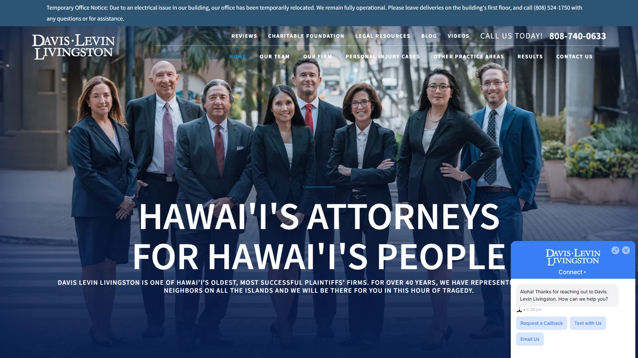 Davis Levin Livingston - Honolulu, HI office in Honolulu, Hawaii