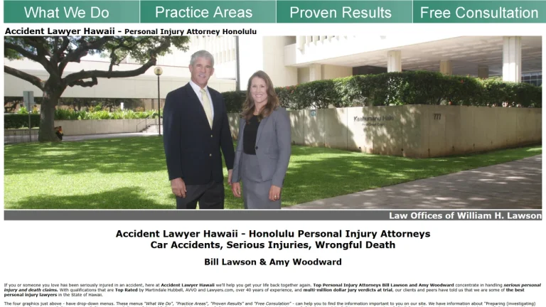 Law Offices of William H. Lawson - Honolulu, HI - Attorney in Honolulu