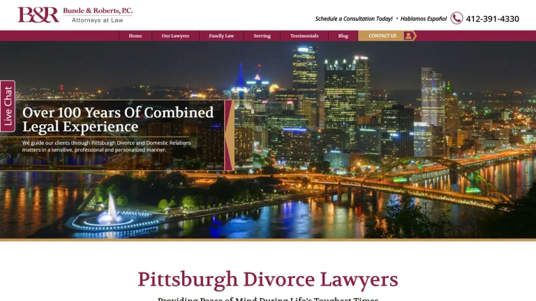 Bunde & Roberts, P.C. - Pittsburgh Divorce Lawyer - Pittsburgh, PA - Attorney in Pittsburgh