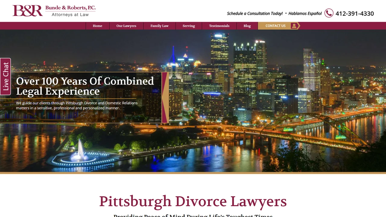 Bunde & Roberts, P.C. - Pittsburgh Divorce Lawyer - Pittsburgh, PA office in Pittsburgh, Pennsylvania