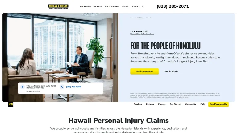 Morgan & Morgan Honolulu, HI - Attorney in Honolulu