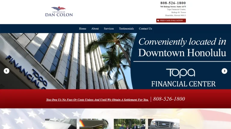 Law Offices of Dan A. Colon, A Law Corp. - Honolulu, HI - Attorney in Honolulu