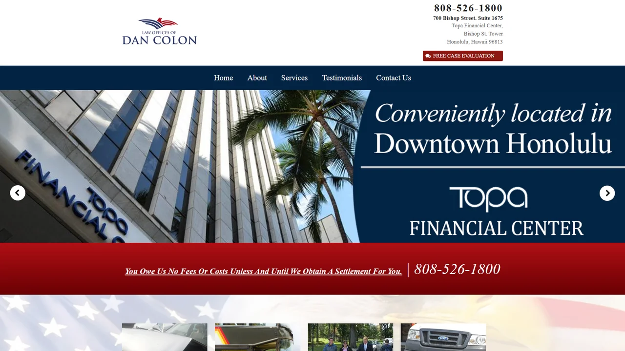 Law Offices of Dan A. Colon, A Law Corp. - Honolulu, HI office in Honolulu, Hawaii