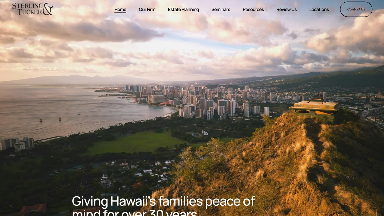Sterling & Tucker, LLP - Honolulu, HI office in Honolulu, Hawaii