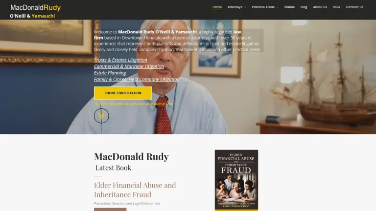 MacDonald Rudy - Honolulu, HI - Attorney in Honolulu