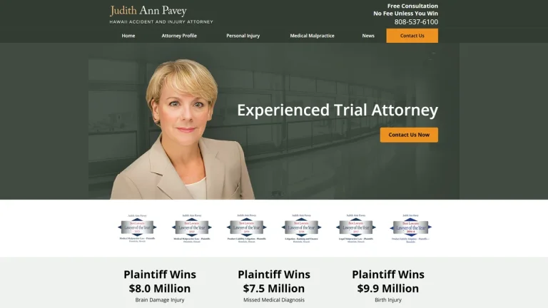 Judith Ann Pavey, Attorney at Law - Honolulu, HI - Attorney in Honolulu