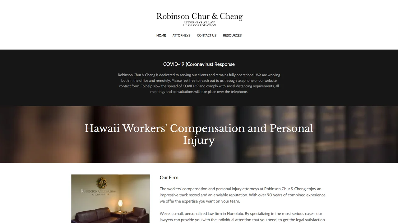 Robinson Chur and Cheng Attorneys at Law - Honolulu, HI office in Honolulu, Hawaii