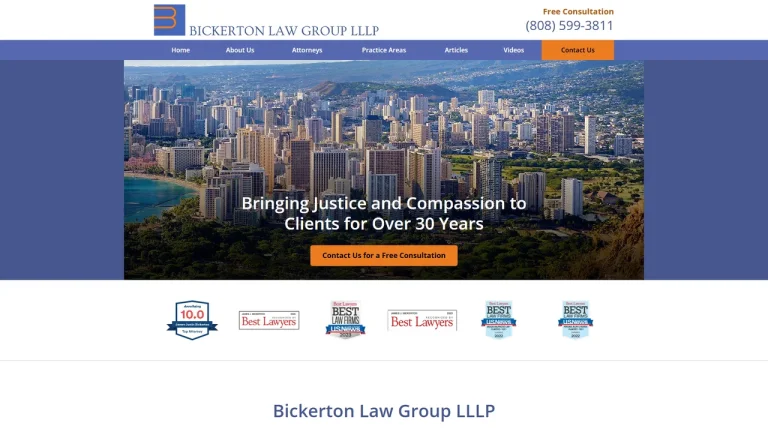 Bickerton Law Group LLLP - Honolulu, HI - Attorney in Honolulu
