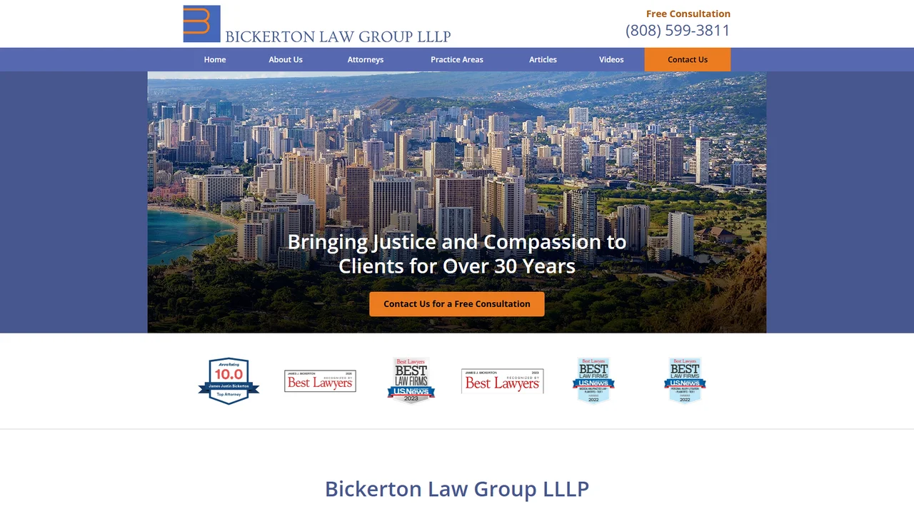 Bickerton Law Group LLLP - Honolulu, HI office in Honolulu, Hawaii