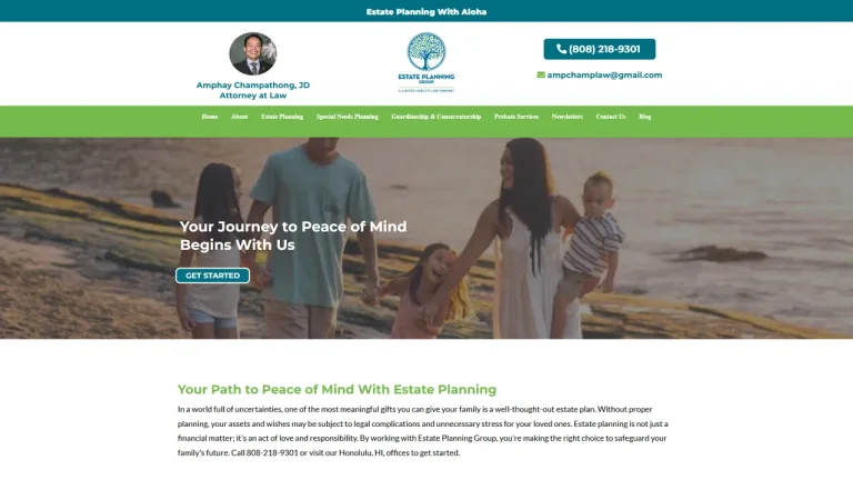 Amphay Champathong, JD Estate Planning Group - Honolulu, HI - Attorney in Honolulu