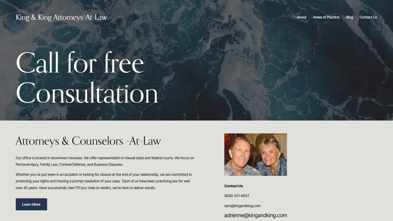 King & King Attorneys-At-Law - Honolulu, HI office in Honolulu, Hawaii