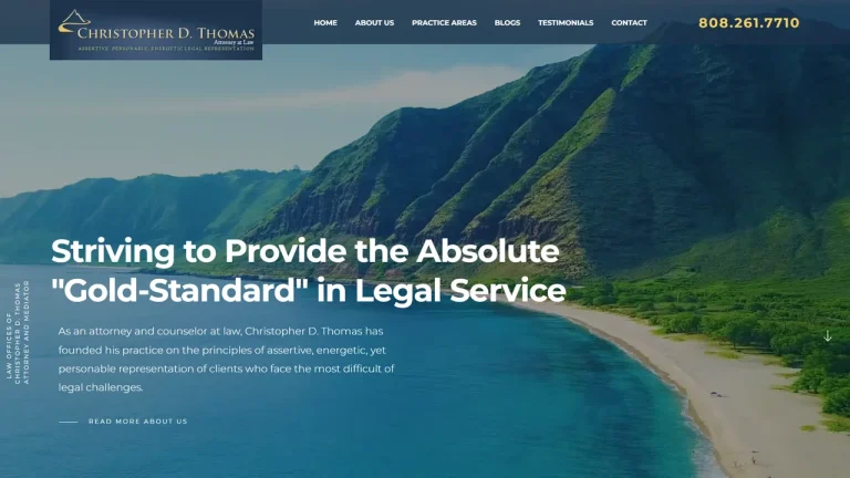 Christopher D. Thomas, Attorney at Law - Honolulu, HI - Attorney in Honolulu