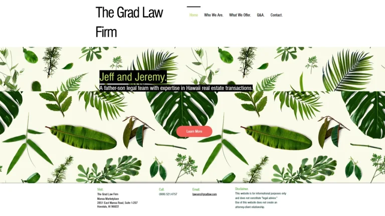 The Grad Law Firm - Honolulu, HI - Attorney in Honolulu