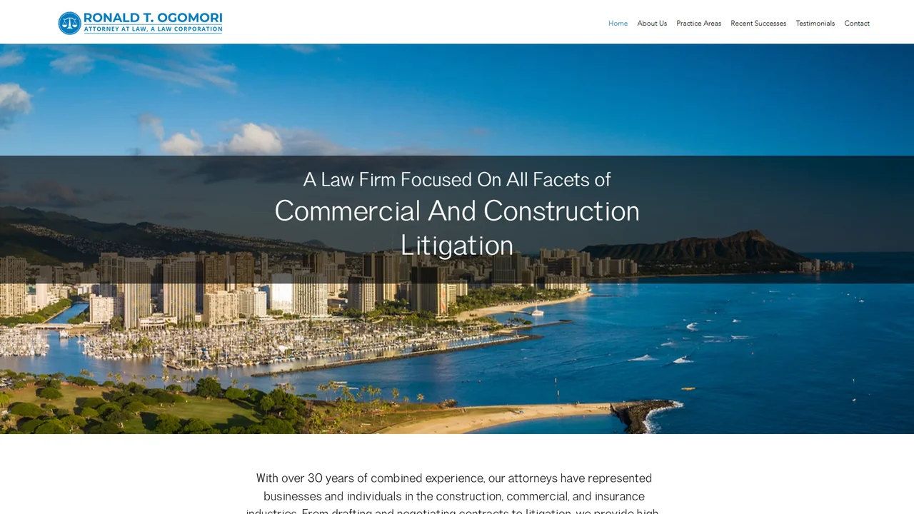 Ronald T. Ogomori, AAL, ALC - Honolulu, HI office in Honolulu, Hawaii