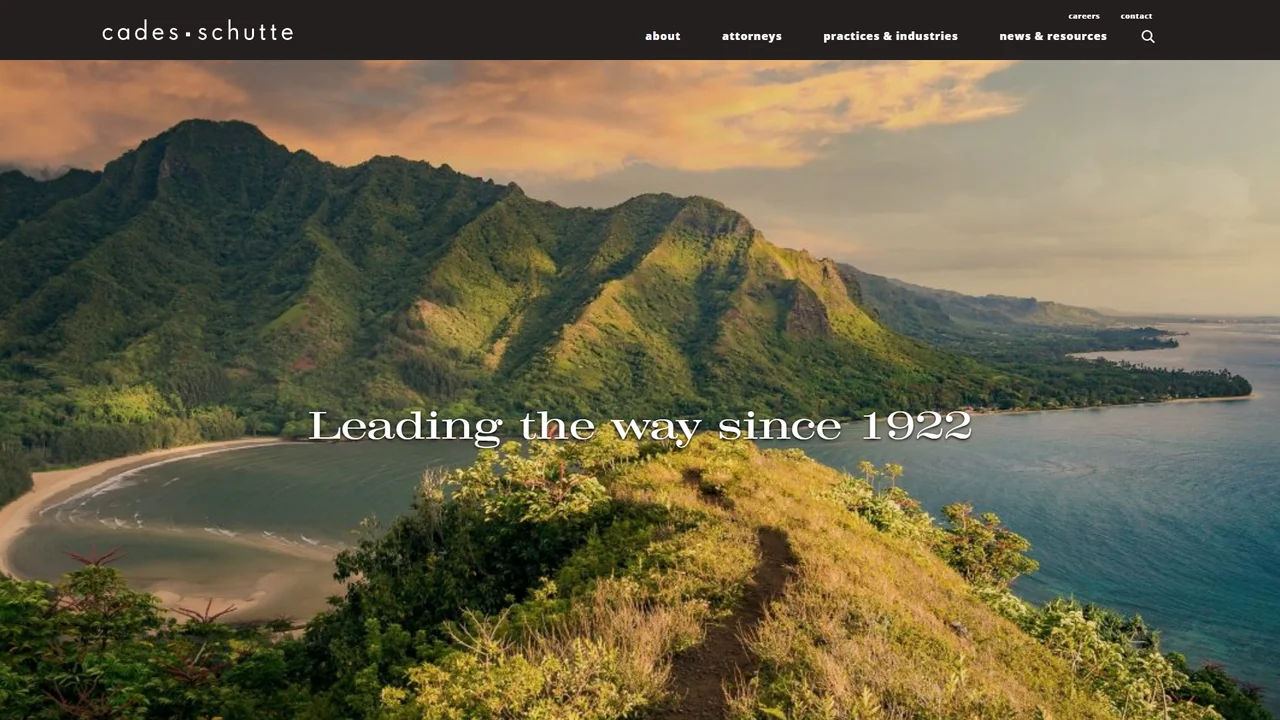 Cades Schutte LLP - Honolulu, HI office in Honolulu, Hawaii