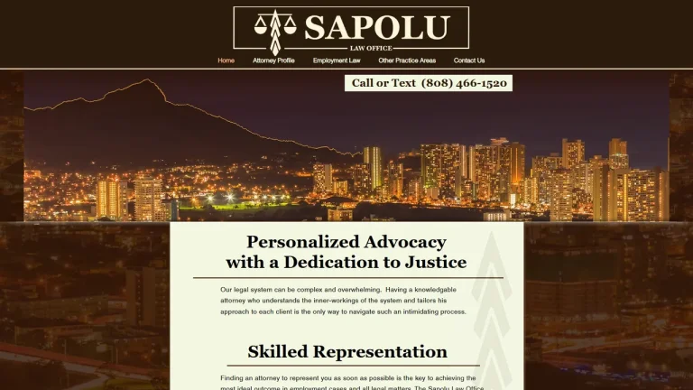 Sapolu Law Office - Honolulu, HI - Attorney in Honolulu