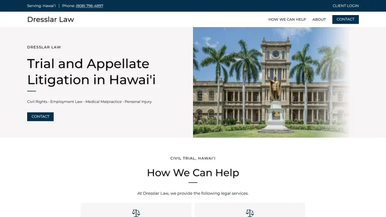 Dresslar Law - Honolulu, HI - Attorney in Honolulu
