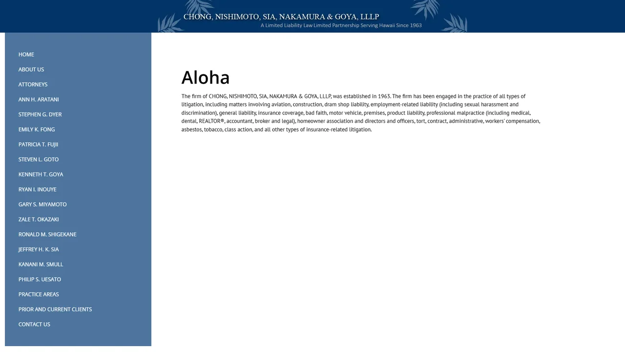 Shigekane Ronald M - Honolulu, HI office in Honolulu, Hawaii
