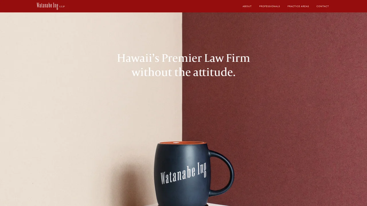 Watanabe Ing LLP - Honolulu, HI office in Honolulu, Hawaii