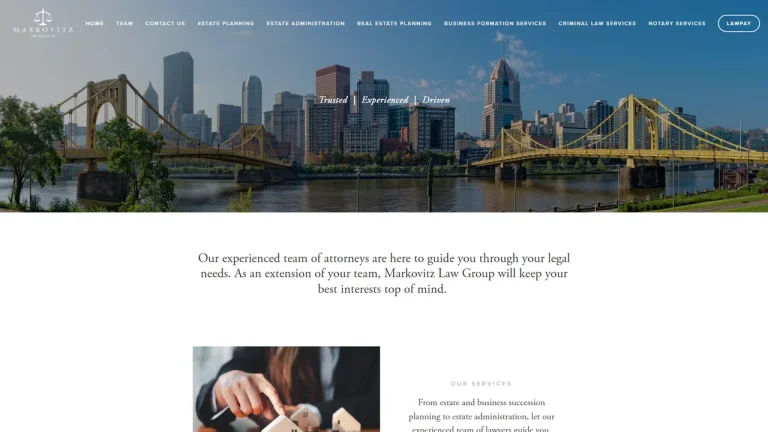 Markovitz Law Group, P.C. - Pittsburgh, PA - Attorney in Pittsburgh