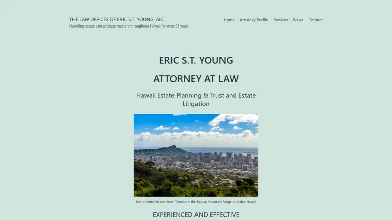 Eric Young Law Office - Honolulu, HI - Attorney in Honolulu