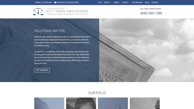The Law Offices of Rhoda Yabes Alvarez, LLC - Honolulu, HI - Attorney in Honolulu