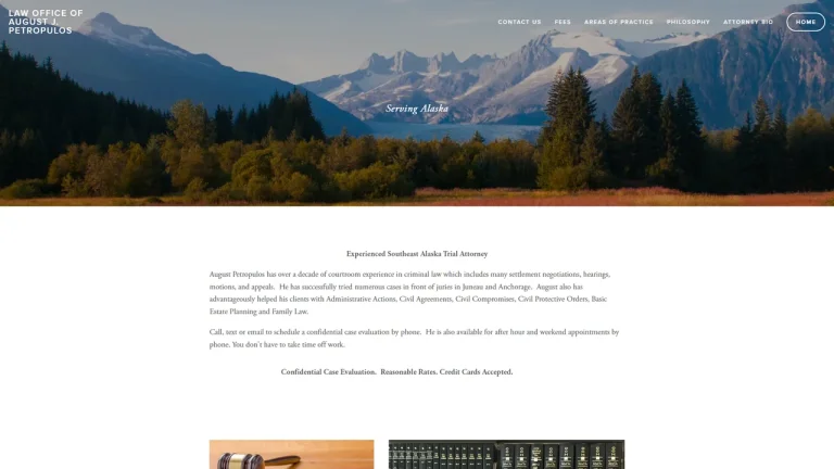 Law Office of August J. Petropulos - Juneau, AK - Attorney in Juneau