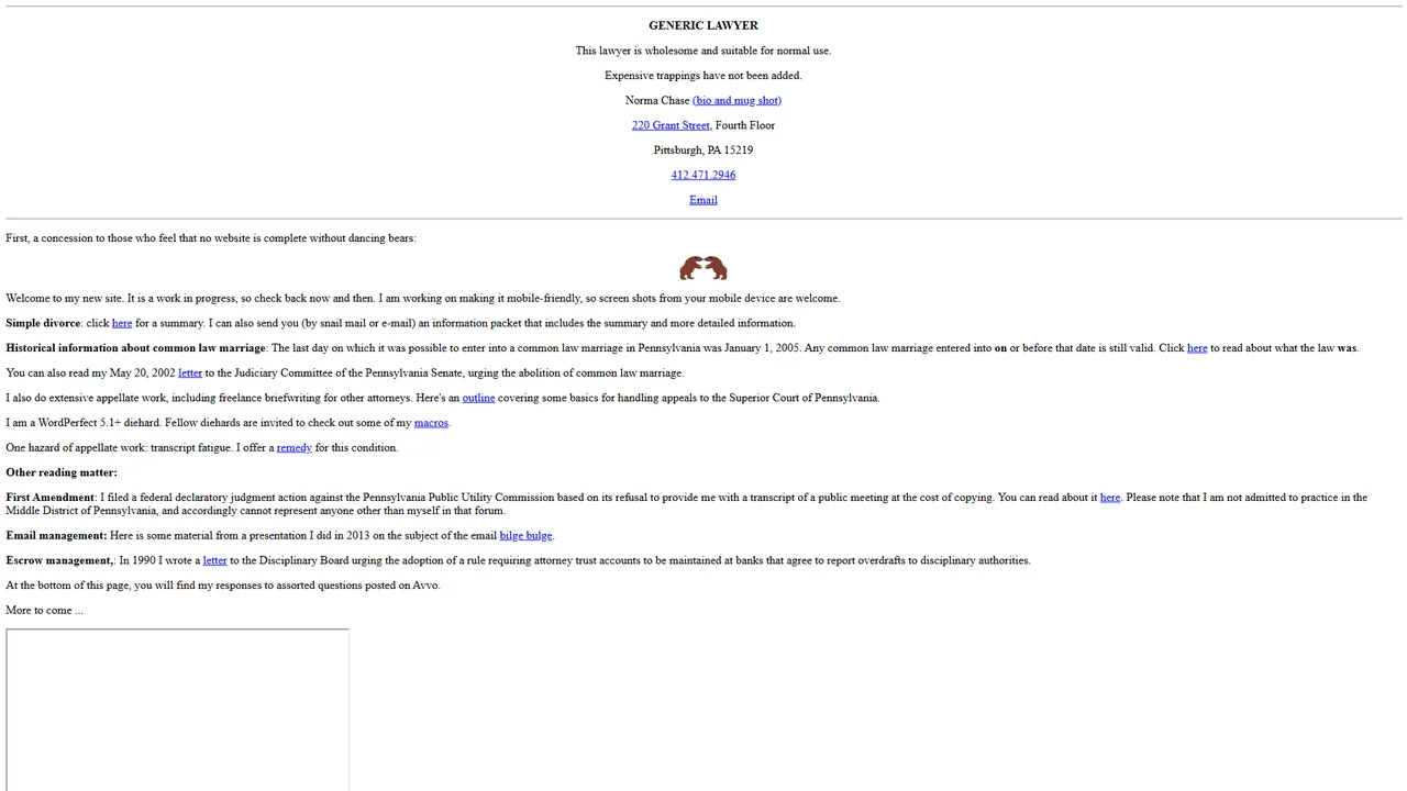 Generic Lawyer - Pittsburgh, PA office in Pittsburgh, Pennsylvania