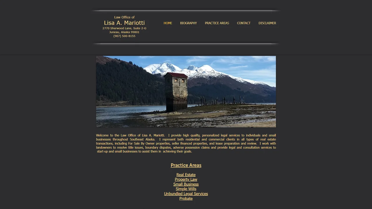 Law Office of Lisa A. Mariotti - Juneau, AK office in Juneau, Alaska