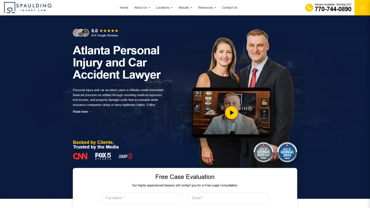 Spaulding Injury Law - Atlanta, GA office in Atlanta, Georgia