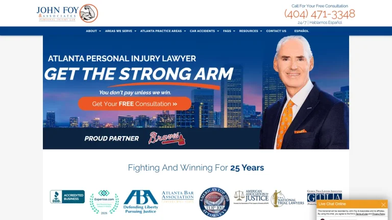 John Foy & Associates - Atlanta, GA - Attorney in Atlanta