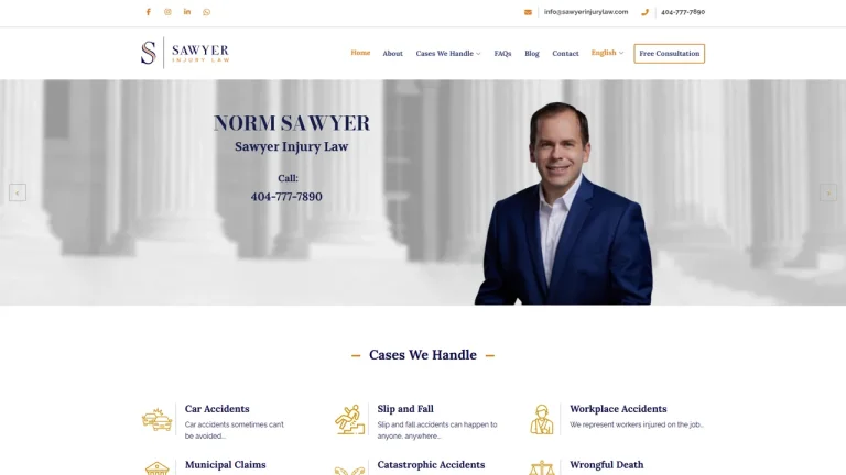 Sawyer Injury Law - Atlanta, GA - Attorney in Atlanta