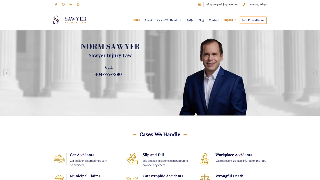 Sawyer Injury Law - Atlanta, GA office in Atlanta, Georgia