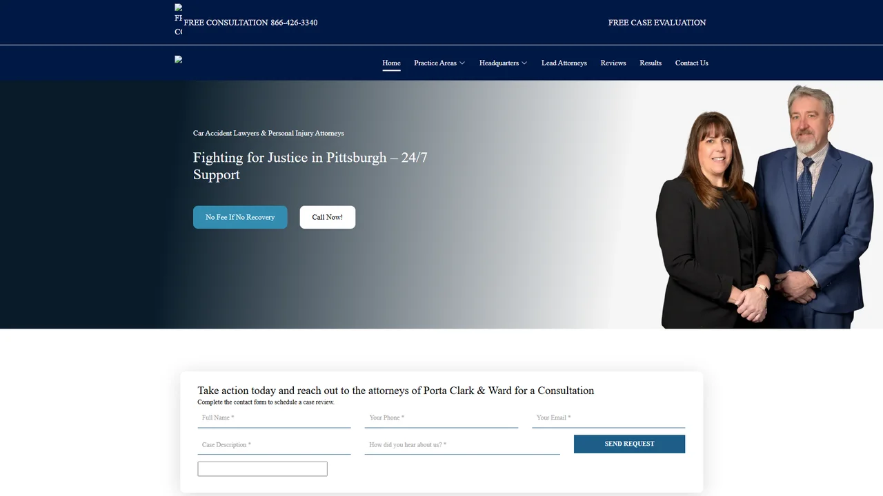 PCW Injury & Car Accident Lawyers - Pittsburgh, PA office in Pittsburgh, Pennsylvania