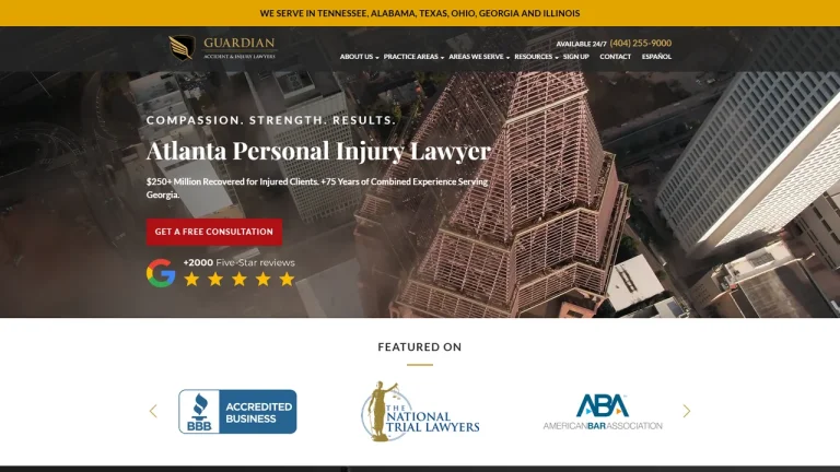 Guardian Accident and Injury Lawyers - Atlanta, GA - Attorney in Atlanta