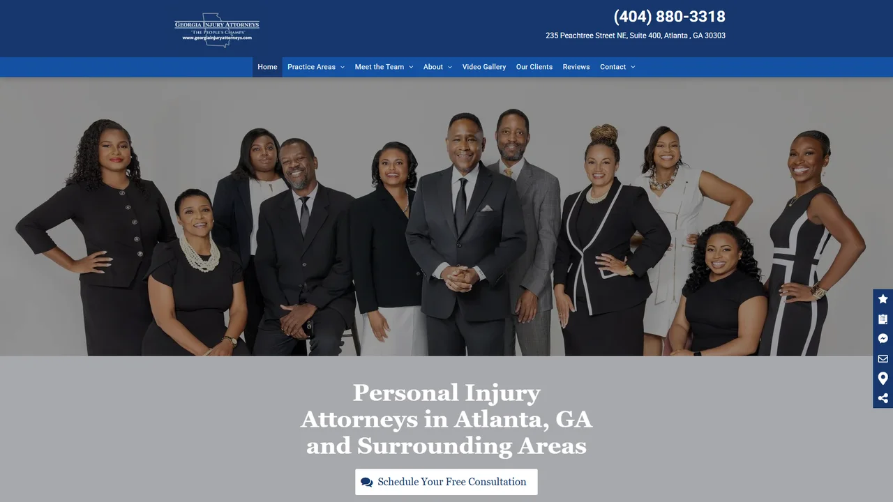 Georgia Injury Attorneys - Atlanta, GA office in Atlanta, Georgia